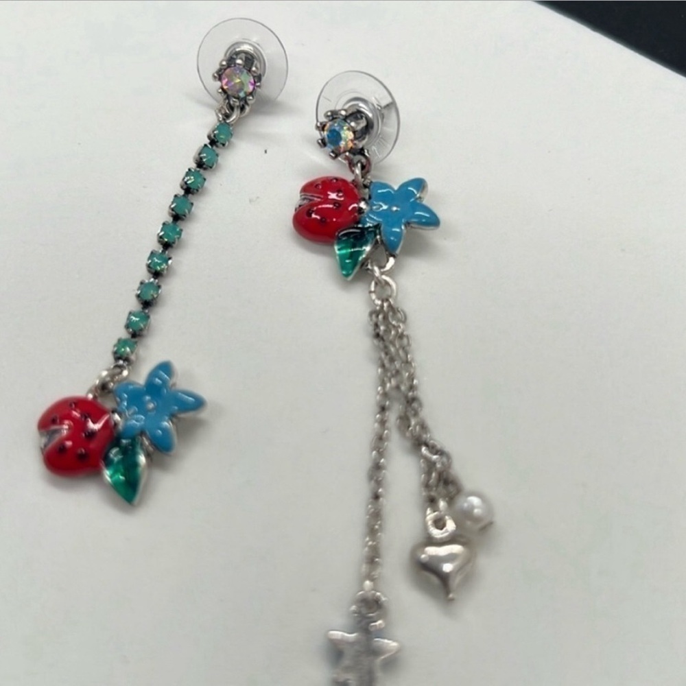 Betsey Johnson earrings from “Lucky Charms”